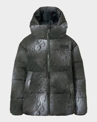 Boy's Hilo Hooded Ski Jacket, Size 4-7