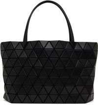 BAO BAO ISSEY MIYAKE Black Bateau Matte Medium Tote