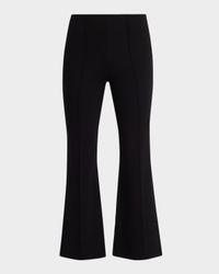 Auray Pull-On Kick-Flare Pants