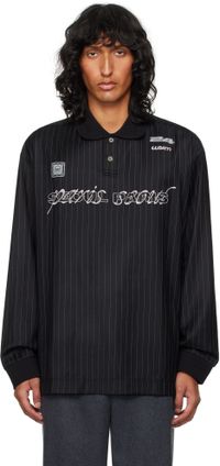 WOOYOUNGMI Polo 'Paris Seoul' noir