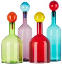 POLSPOTTEN Ensemble de grands vases multicolores Bubbles & Bottles