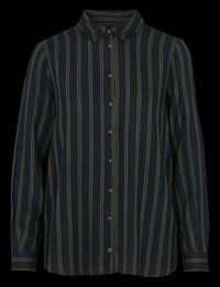 Maison 123 - Chemise droite rayée - Taille XL - Kaki
