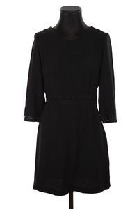 Sezane - Seconde Main - Robe noir - Taille M - Noir