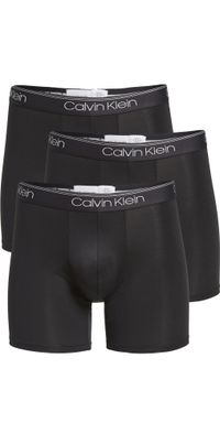 Calvin Klein Underwear Micro Stretch Boxer Briefs 3 Pack Black S