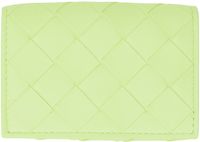 Bottega Veneta Green Intrecciato Wallet