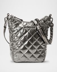 Crosby Go Metallic Quilted Crossbody Bag
