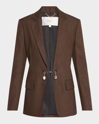 Mel Chain-Embellished Jacket