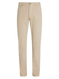 Men's Stretch Gabardine Pants - Beige - Size 40