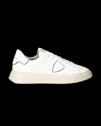 Philippe Model - Baskets temple tennis - Taille 47 - Gris