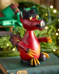 Small Red Dragon Figurine