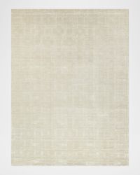 Camora Hand-Loomed Beige Rug, 4' x 6'