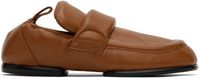 Dries Van Noten Tan Padded Loafers