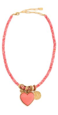 Elizabeth Cole Felicity Necklace Pink One Size
