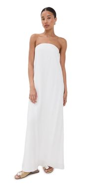 Sablyn Arden Strapless Maxi Dress White S