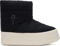 Rick Owens DRKSHDW Bottines Lunar noires à plateforme Mega Bumper - Porterville