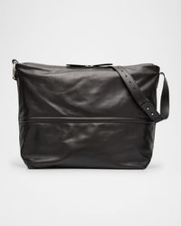 Men's Calf Leather Shoulder Bag