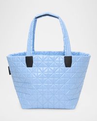 Vee Medium Vinyl Tote Bag