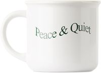 Museum of Peace & Quiet Tasse blanche Kindle Wordmark exclusive à SSENSE