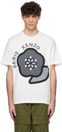 Kenzo White Kenzo Paris 'Kenzo Pop' T-shirt