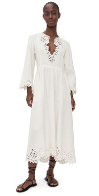 Isabel Marant Étoile Tianny Dress White 34