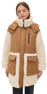 UGG Kaysin Down Parka Chestnut XS