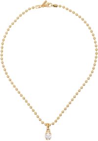 Hatton Labs Collier doré à pendentif graphique