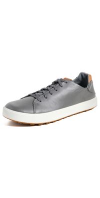 OluKai Waialae Golf Sneakers Stone 8