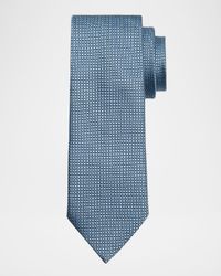 Men's Micro-Neat Silk Tie