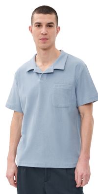 Rhythm Vintage Terry Polo Blue L