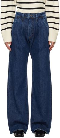 ANINE BING Blue Carrie Jeans