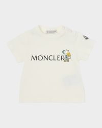 Boy's MonDuck Logo-Print Short-Sleeve T-Shirt, Size 3M-3