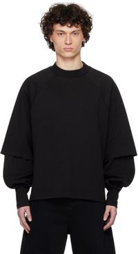 Seventh Black Raglan Layered T-shirt