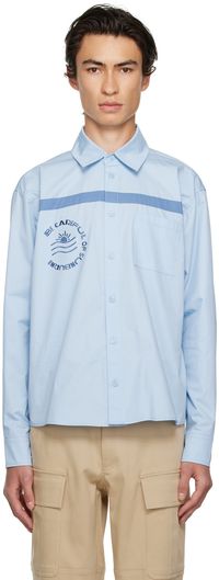Kijun SSENSE Exclusive Blue Sunburn Shirt