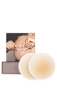 NOOD New York No Show Grippies Non Adhesive Covers No. 5 Soft Tan 3in