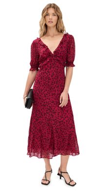 RAILS Annmarie Dress Carmine Daisies S