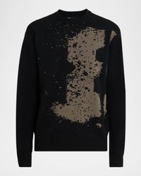 Men's Sprayed 89 Organic Cotton Crewneck Sweater