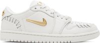 Nike Jordan White Air Jordan 1 Low Method of Make Sneakers