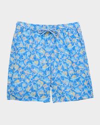 Boy's Tackle The Day Swim Trunks, Size XS-XL