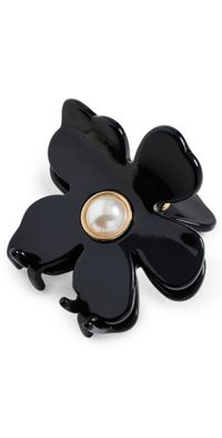 Lele Sadoughi Lily Claw Clip Jet One Size