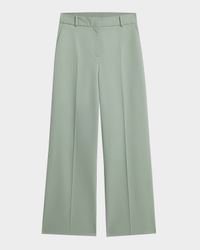 Soho Wide-Leg Seasonless Wool Trousers