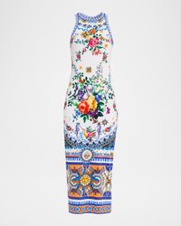 Tiles Darls Jersey Tank Dress