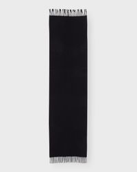 Classic Wool Fringe Scarf
