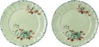Laboratorio Paravicini Green Lisa Corti Edition Camelia Celadon Dinner Plate Set