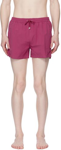 Paul Smith Maillot de bain mauve à rayures Artist