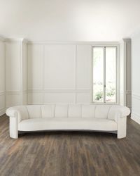 Colette Chenille Sofa, 125"