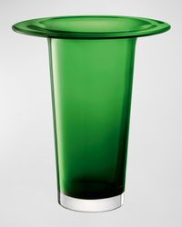 Victoria 17.75" Vase/Lantern, Fern Green