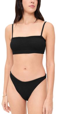 Hunza G Gigi Bikini Set Black One Size
