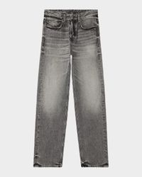 Men's D-2001 D-Macro Relaxed Grey-Wash Jeans