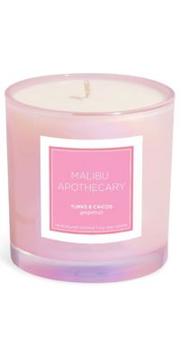 Malibu Apothecary Turks & Caicos Candle Iridescent Pink 7.5 oz/ 221 mL