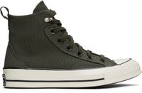 Converse Baskets Chuck 70 kaki à empiècements en côte de cheval